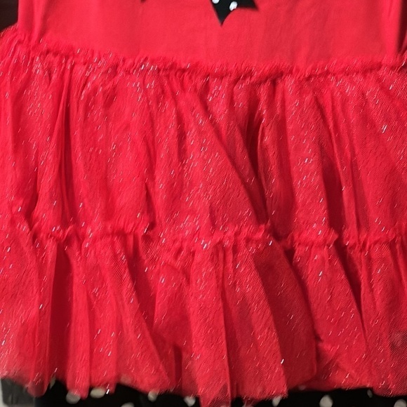 NWT Counting Daisies 2T Reindeer Long Sleeve &  Polka Dot Leggings With Ruff… - Picture 3 of 11